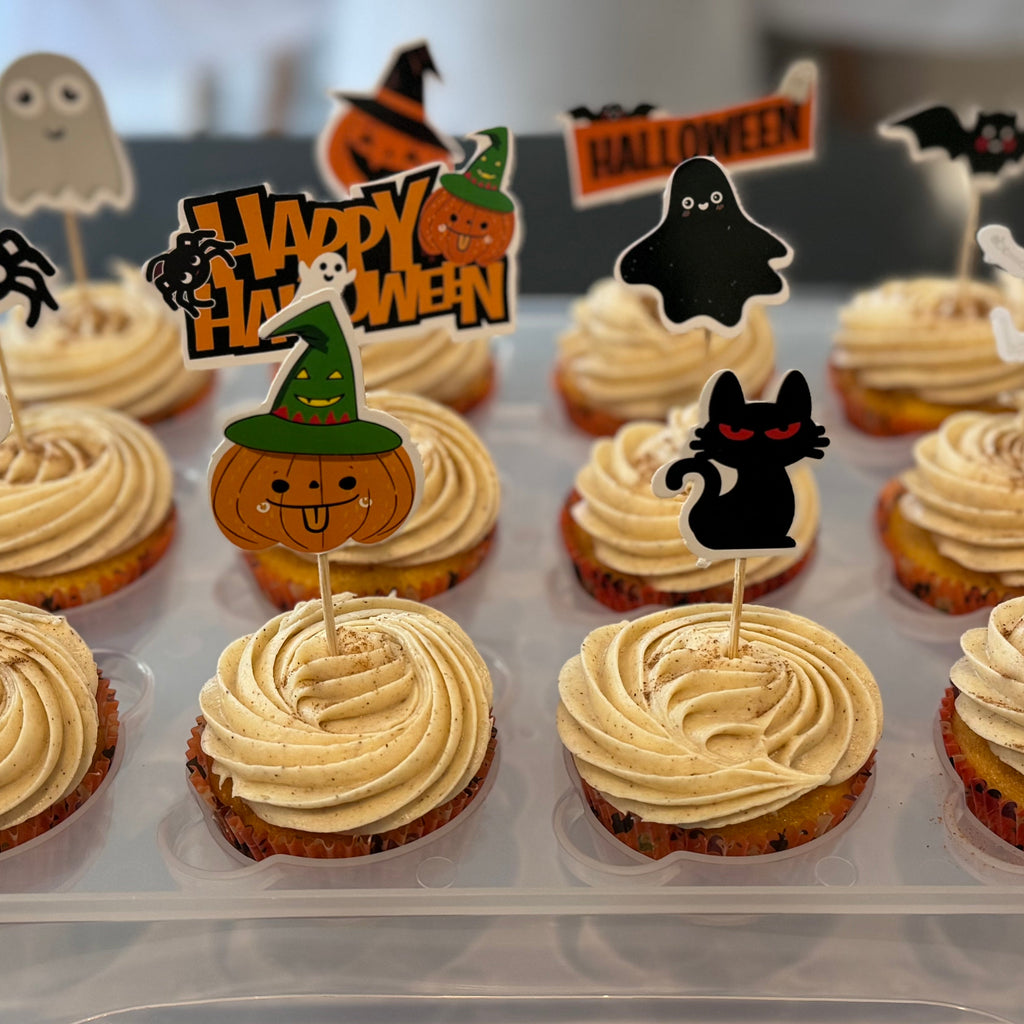 Pumpkin spiced cupcakes