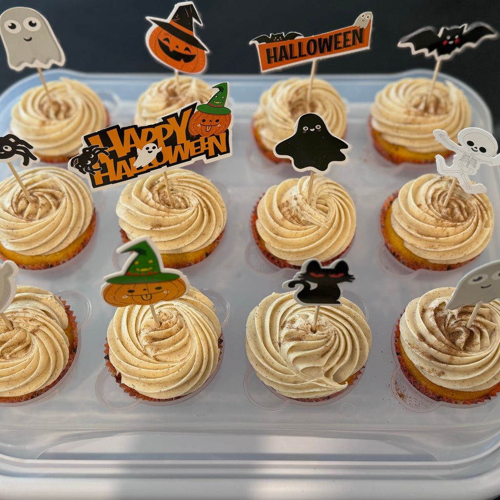 Pumpkin spiced cupcakes