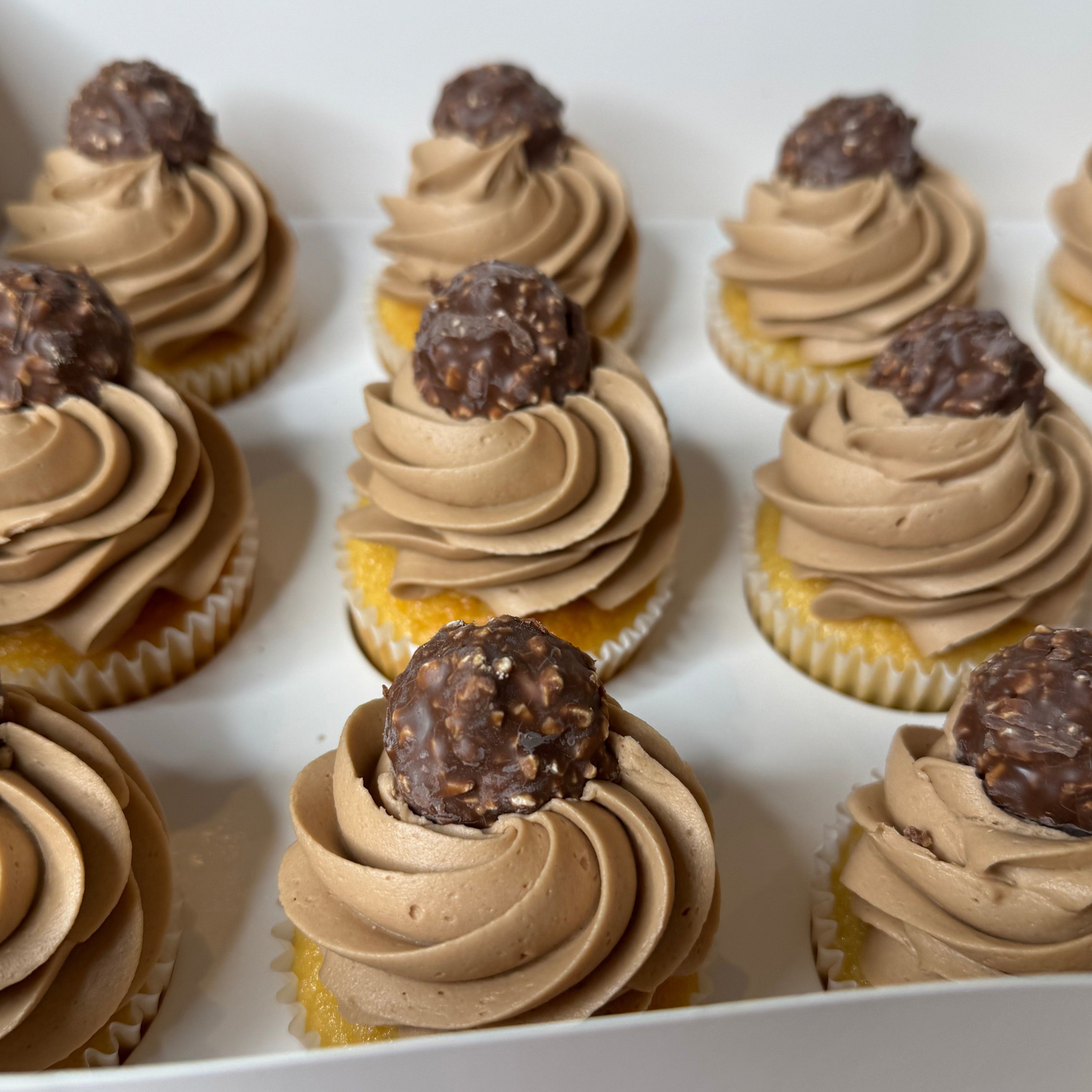 Ferrero Nutella Cupcakes